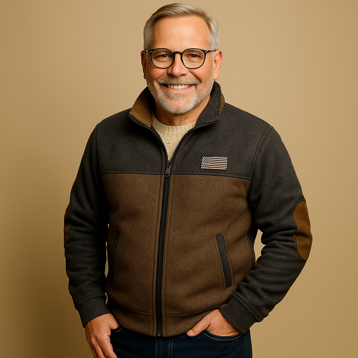 תמר מצב | סוודר קלאסי עם רוכסן חצי