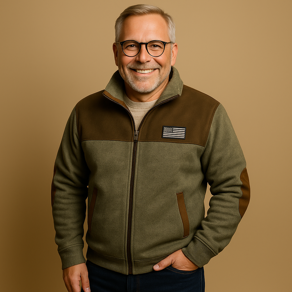 תמר מצב | סוודר קלאסי עם רוכסן חצי