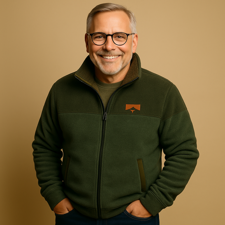 תמר מצב | סוודר קלסי עם רוכסן חצי