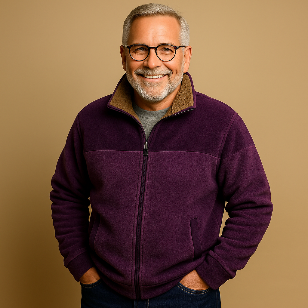 תמר מצב | סוודר קלסי עם רוכסן חצי