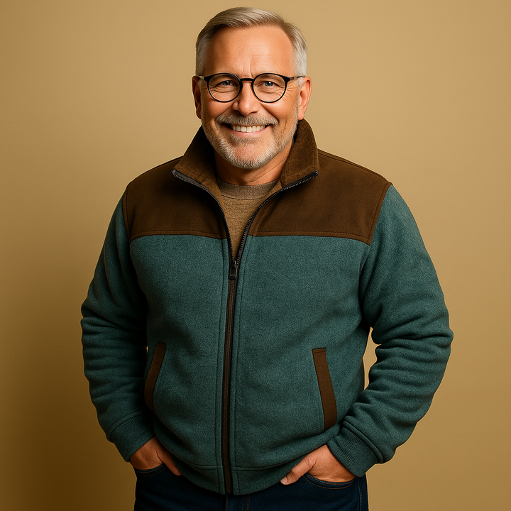 תמר מצב | סוודר קלסי עם רוכסן חצי