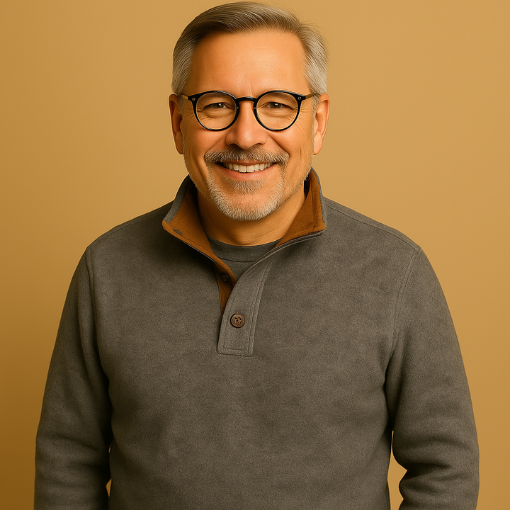 תמר מצב | סוודר קלסי עם חצי רוכסן