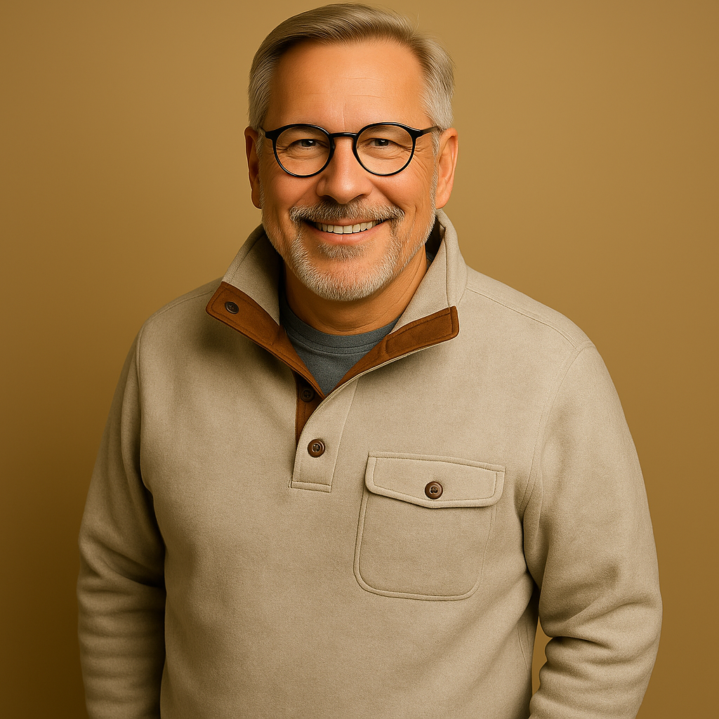 תמר מצב | סוודר קלסי עם חצי רוכסן