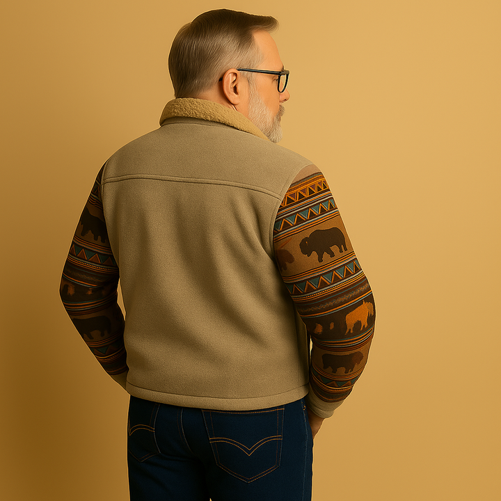 תמר מצב | סוודר קלסי עם רוכסן חצי