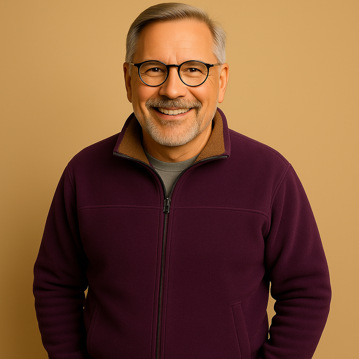 תמר מצב | סוודר קלסי עם רוכסן חצי