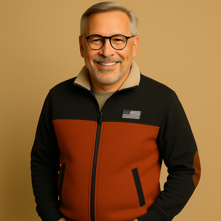 תמר מצב | סוודר קלאסי עם רוכסן חצי