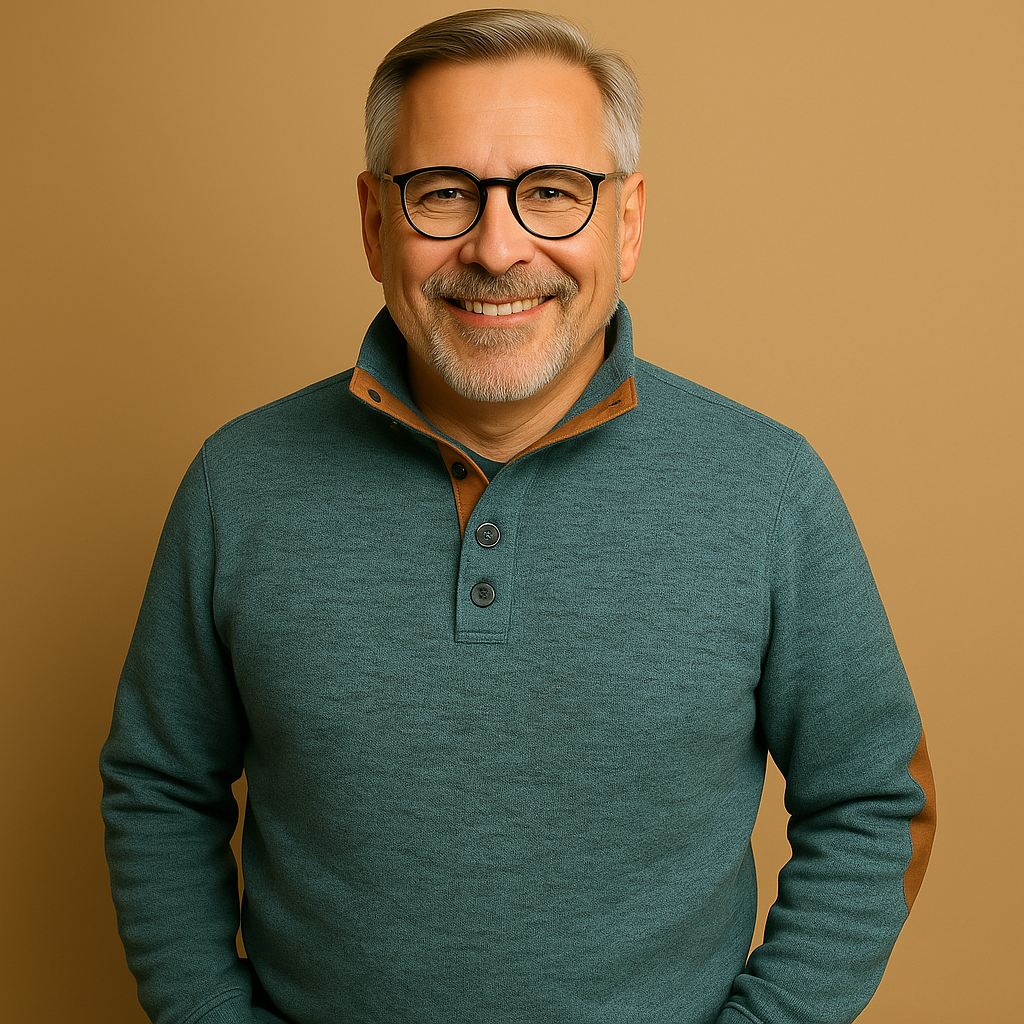 תמר מצב | סוודר קלאסי עם רוכסן חצי