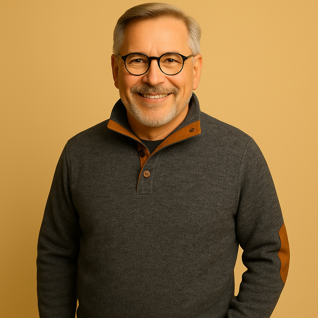 תמר מצב | סוודר קלאסי עם רוכסן חצי