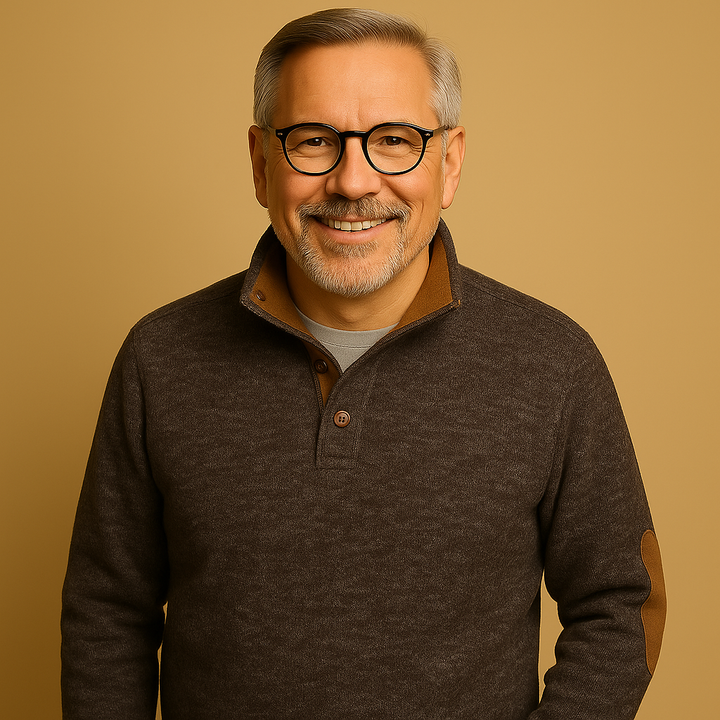 תמר מצב | סוודר קלאסי עם רוכסן חצי