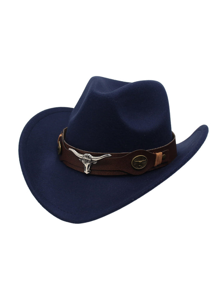 Western Bull Head Decorative Cowboy and Cowgirl Hat