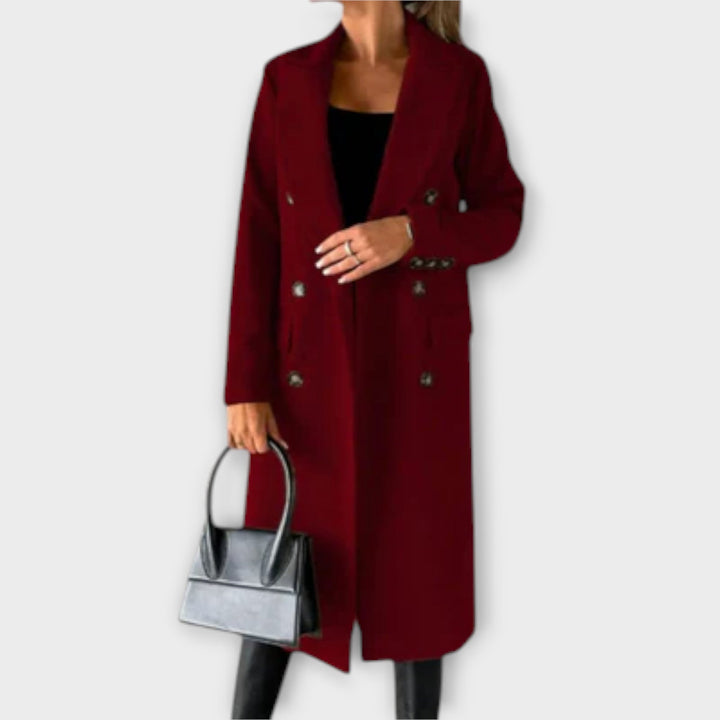 Judith – Sophisticated Wool Overcoat