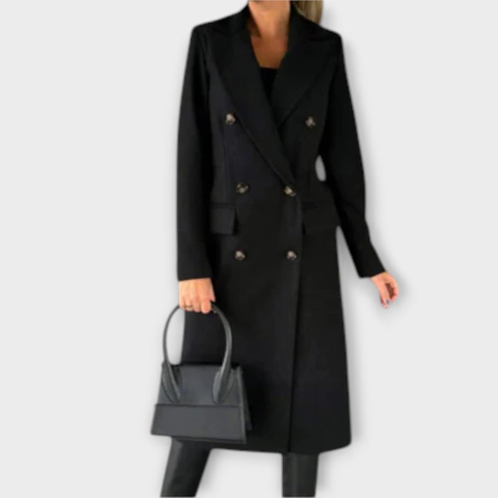 Judith – Sophisticated Wool Overcoat