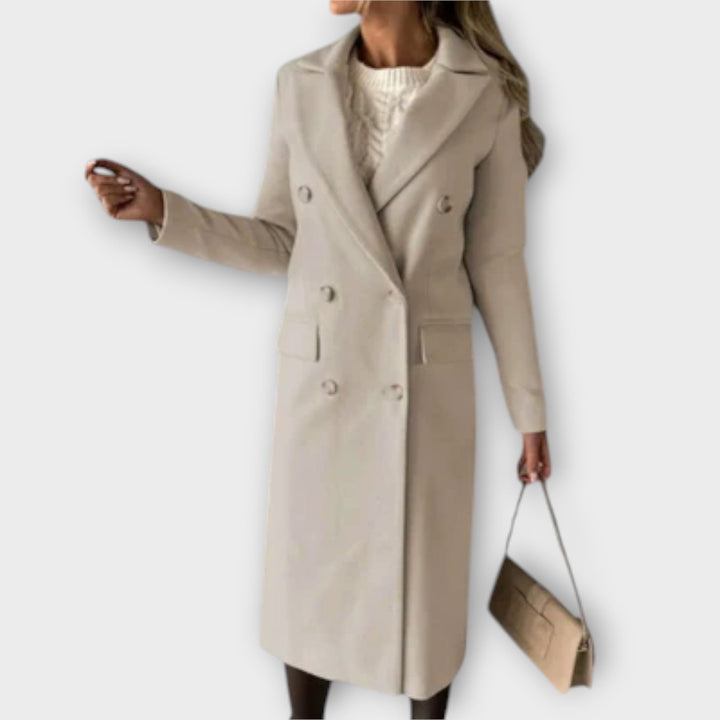 Judith – Sophisticated Wool Overcoat