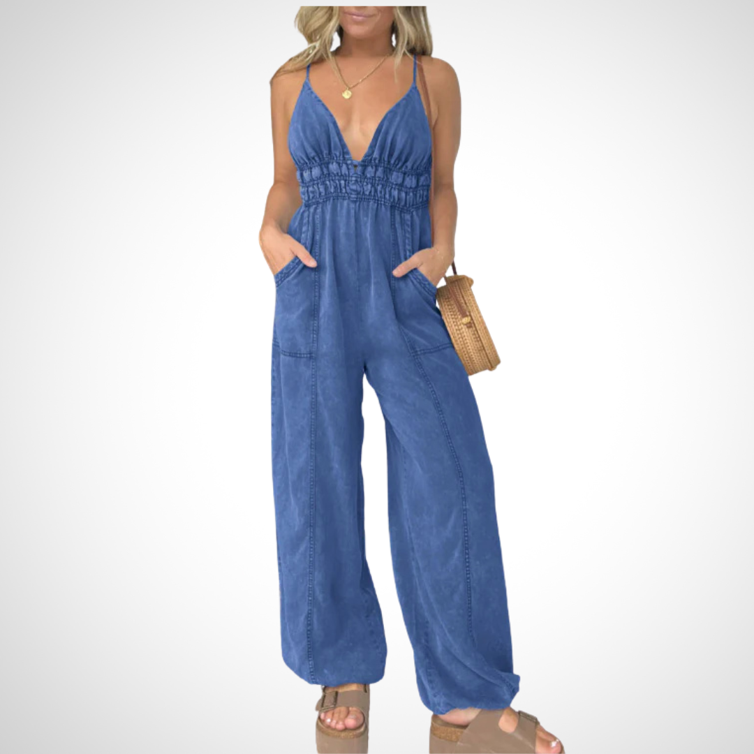 KYLINE™ - Timeless Solid Jumpsuit