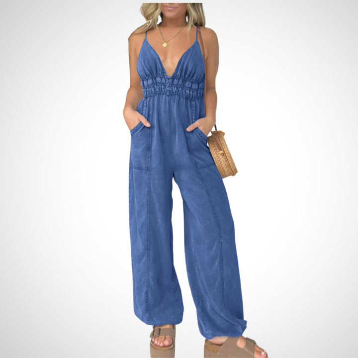 KYLINE™ - Timeless Solid Jumpsuit
