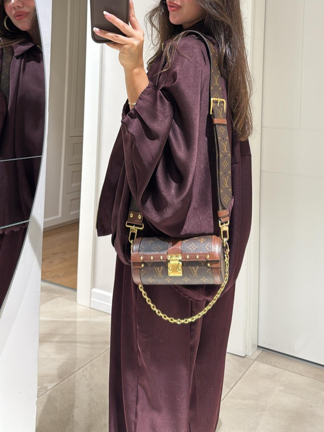 Casual Brown Zip-Up Jacket