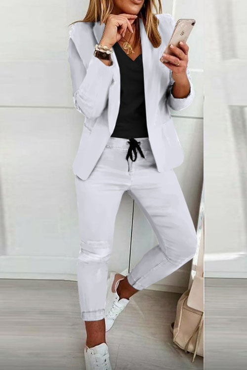 Trendy Casual Suit Set