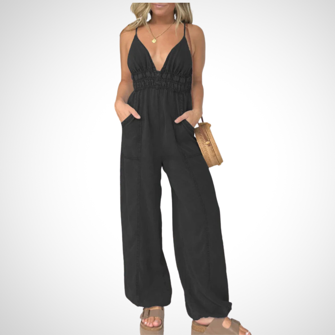 KYLINE™ - Timeless Solid Jumpsuit