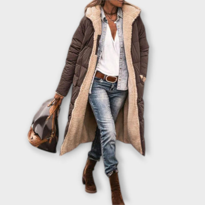 Kora – Reversible Faux Fur Coat