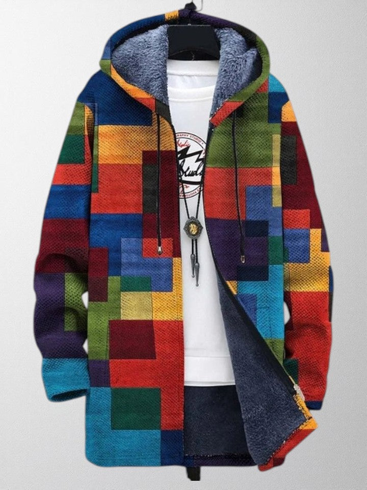 Olivia – Distinctive Printed Artistic Cardigan