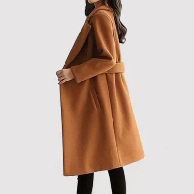 Clara – Belted Wool Coat