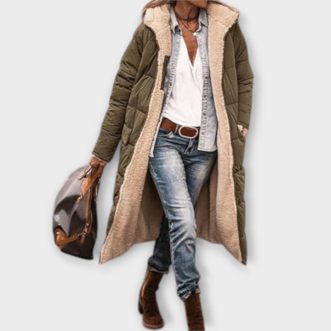 Kora – Reversible Faux Fur Coat