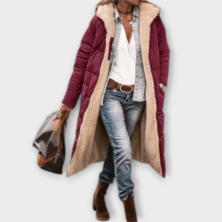 Kora – Reversible Faux Fur Coat