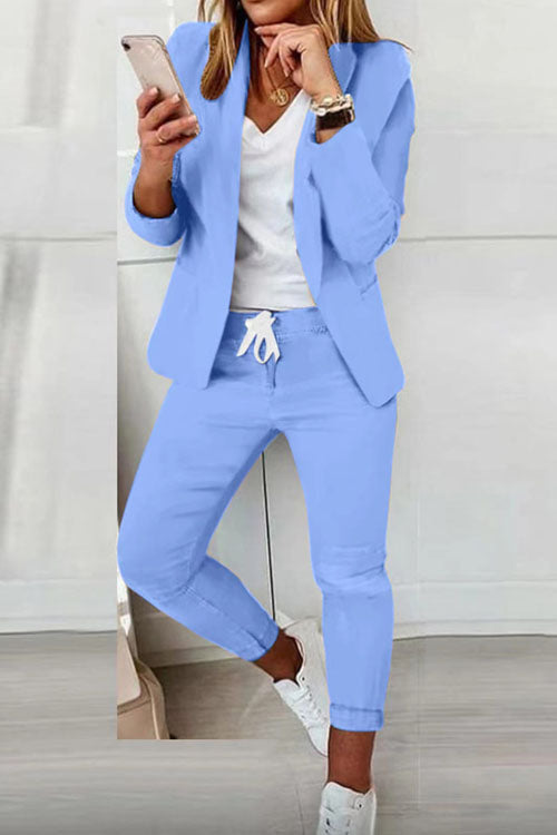 Trendy Casual Suit Set