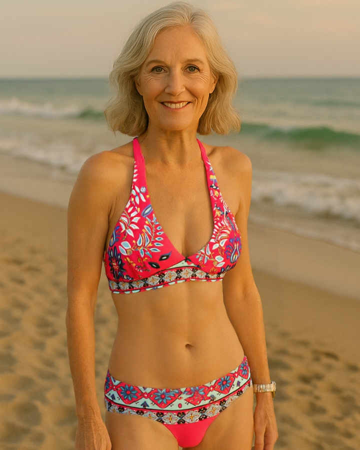 Sandra - Bohemian Halter Bikini