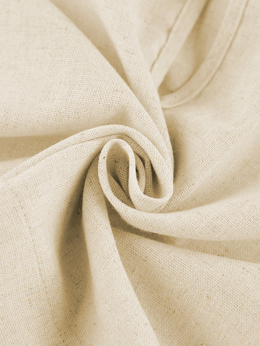 סט מכנסיים רחבים מפשתן - תלבושת שני חלקים