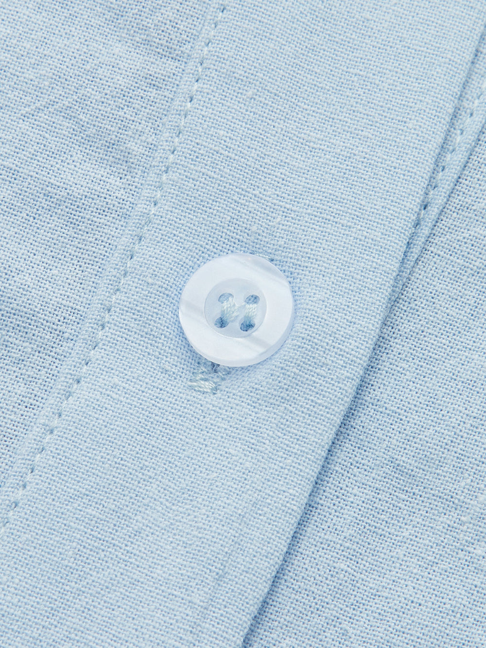 סט מכנסיים קצרים עם שרוולים ארוכים בגזרה נינוחה מכותנה ופשתן