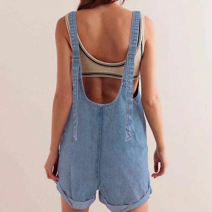 PETRA™ - Sleeveless Casual Overall Romper