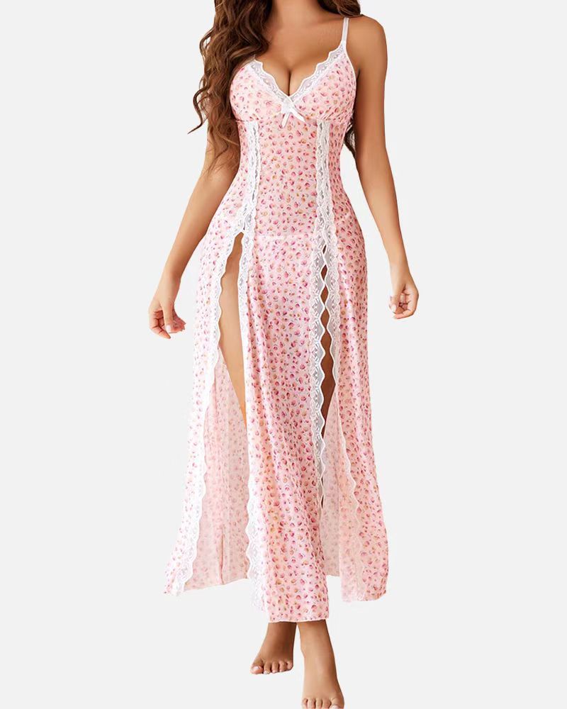 LUZY™ - Relaxed V-Neck Maxi Nightdress Lingerie