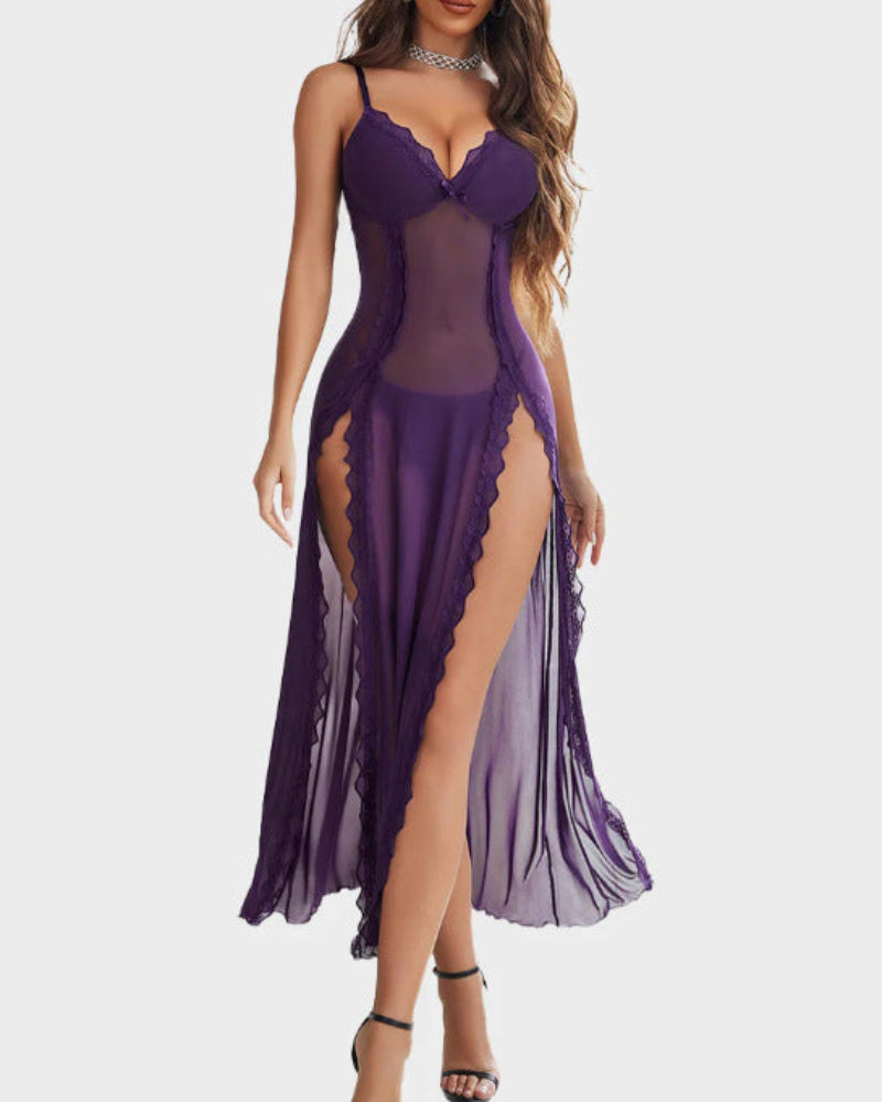 LUZY™ - Relaxed V-Neck Maxi Nightdress Lingerie