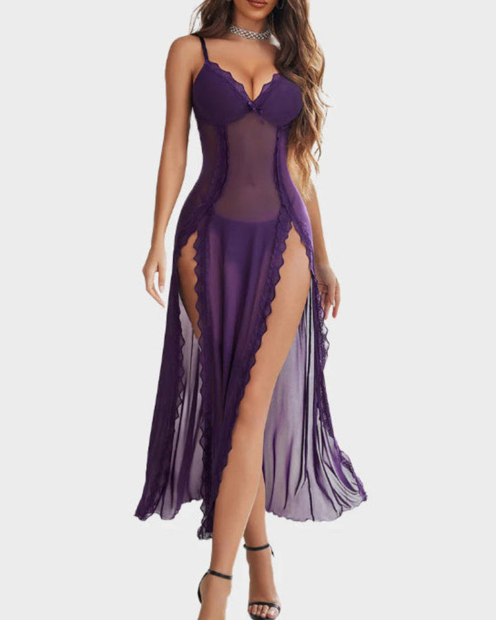 LUZY™ - Relaxed V-Neck Maxi Nightdress Lingerie