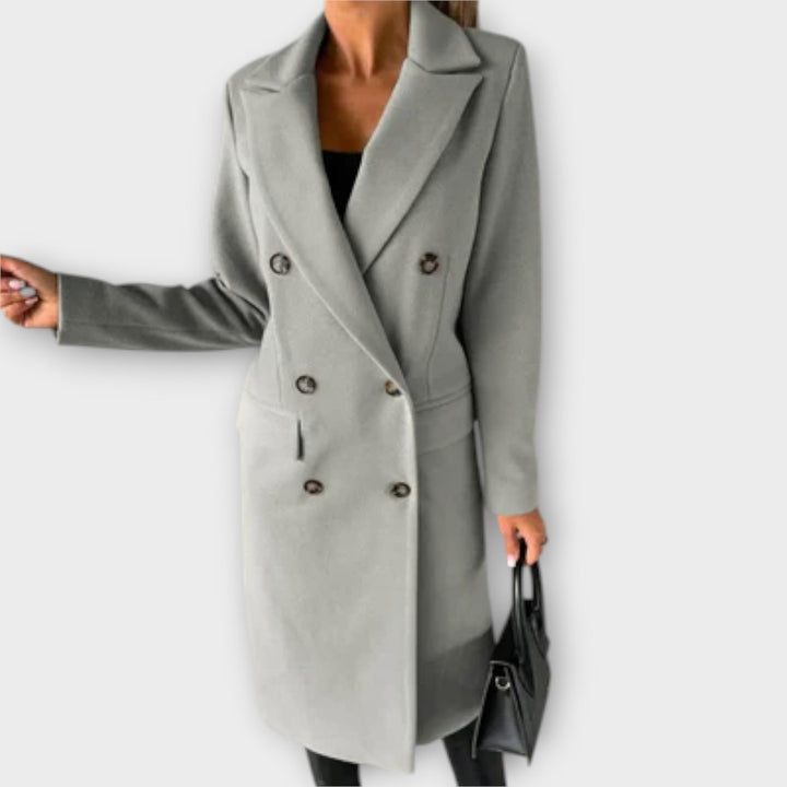 Judith – Sophisticated Wool Overcoat