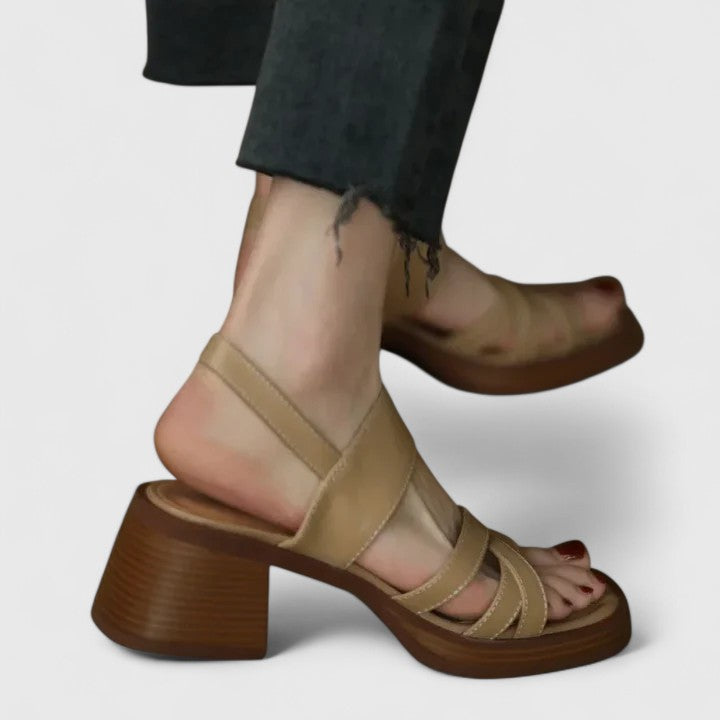 Celeste - Chic Crisscross Sandals