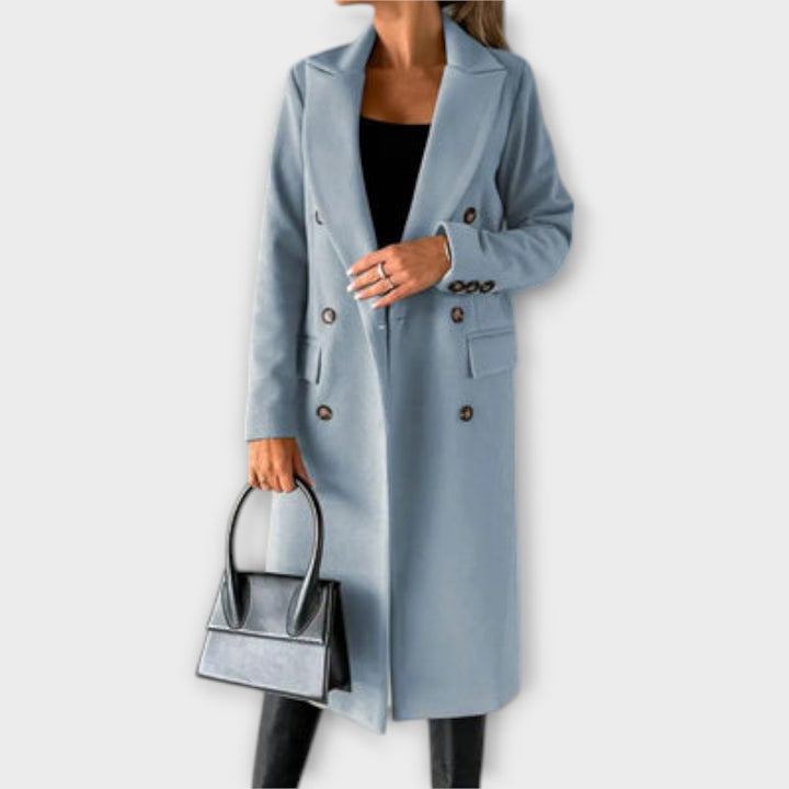 Judith – Sophisticated Wool Overcoat