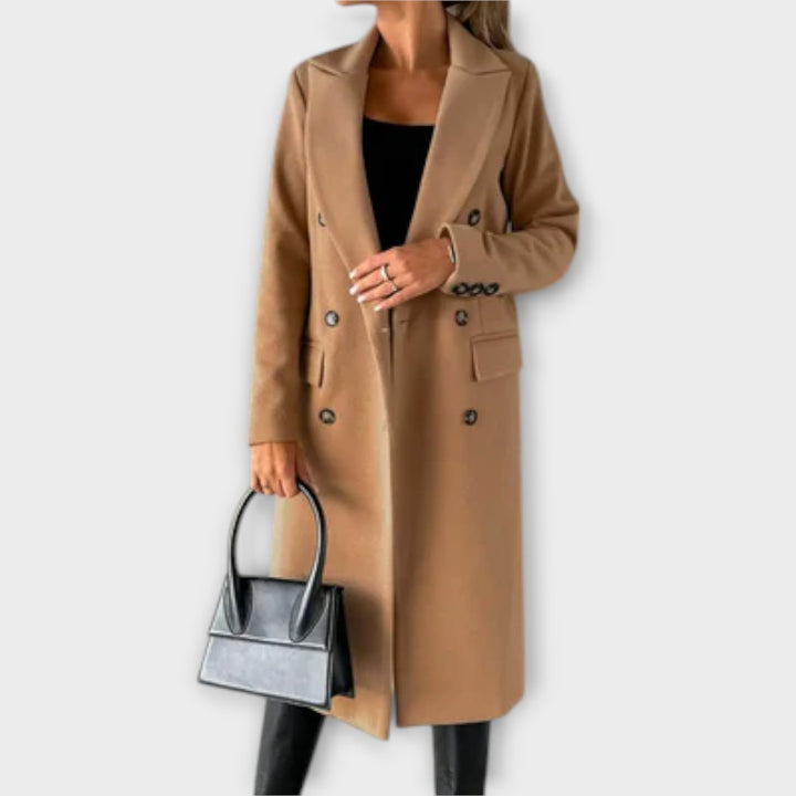 Judith – Sophisticated Wool Overcoat