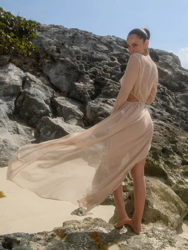 Floral Beach Kaftan