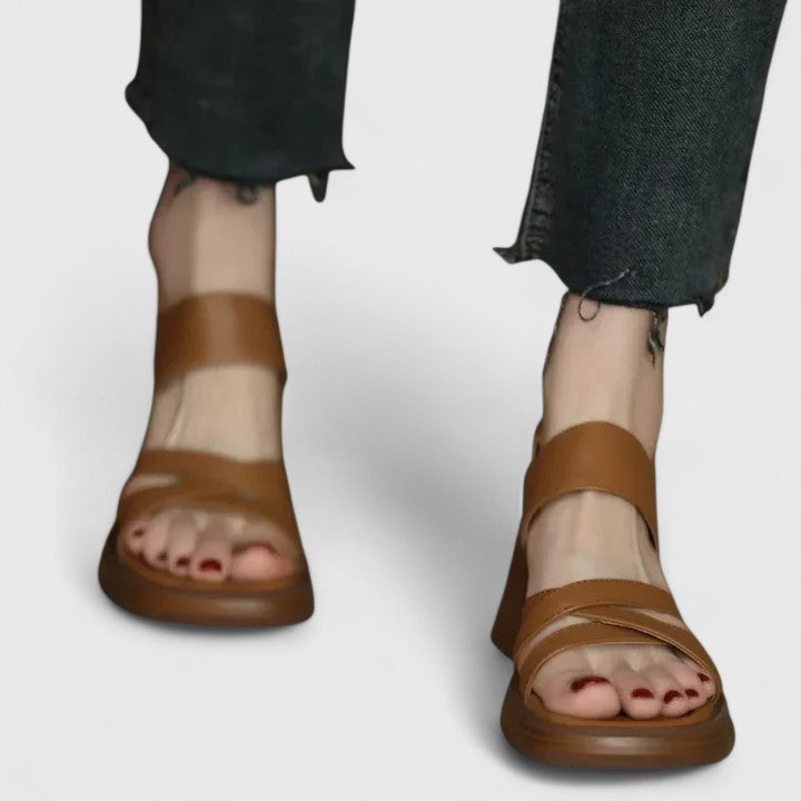 Celeste - Chic Crisscross Sandals