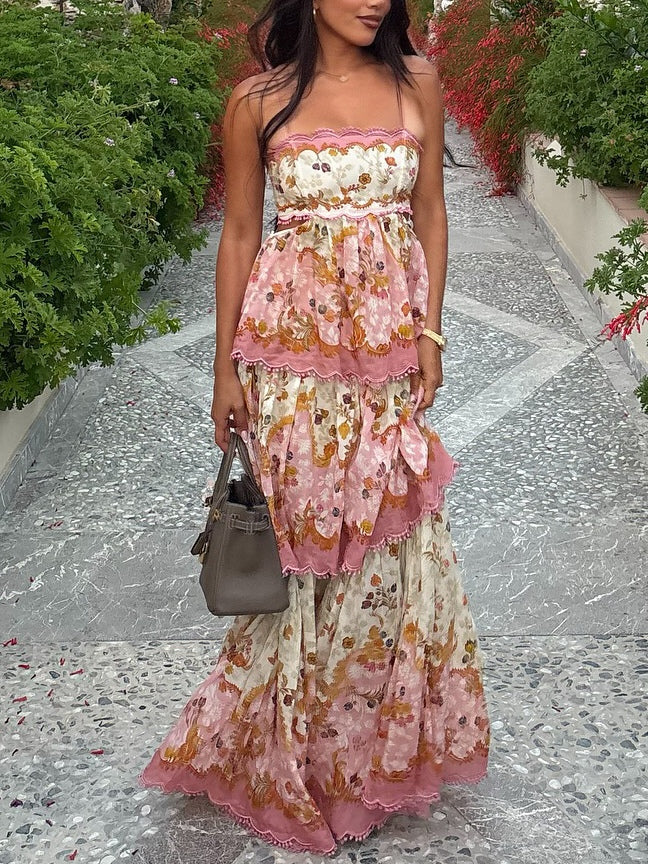 שמלת מקסי בצבע לורל