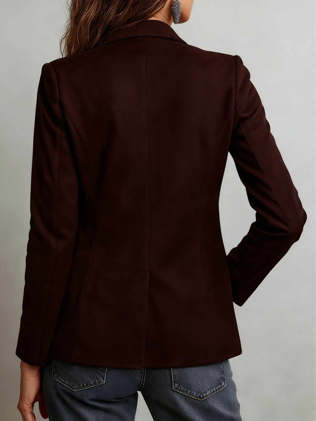 Retro Brown Suede Jacket
