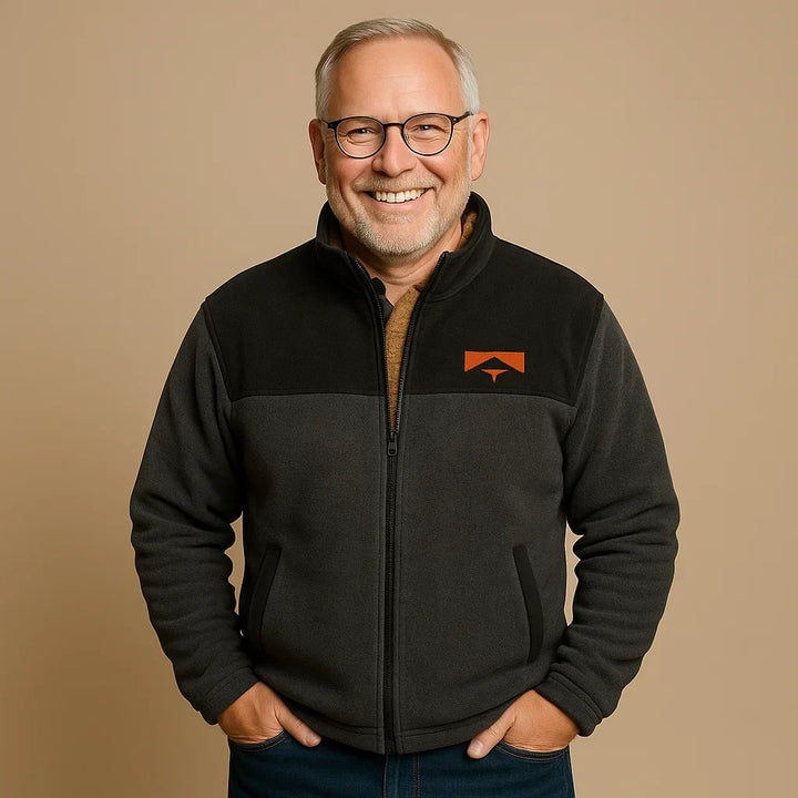 תמר מצב | סוודר קלאסי עם רוכסן חצי