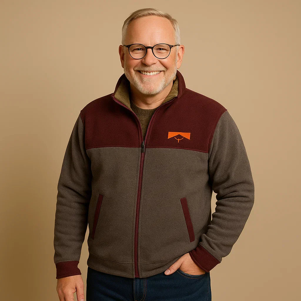 תמר מצב | סוודר קלאסי עם רוכסן חצי