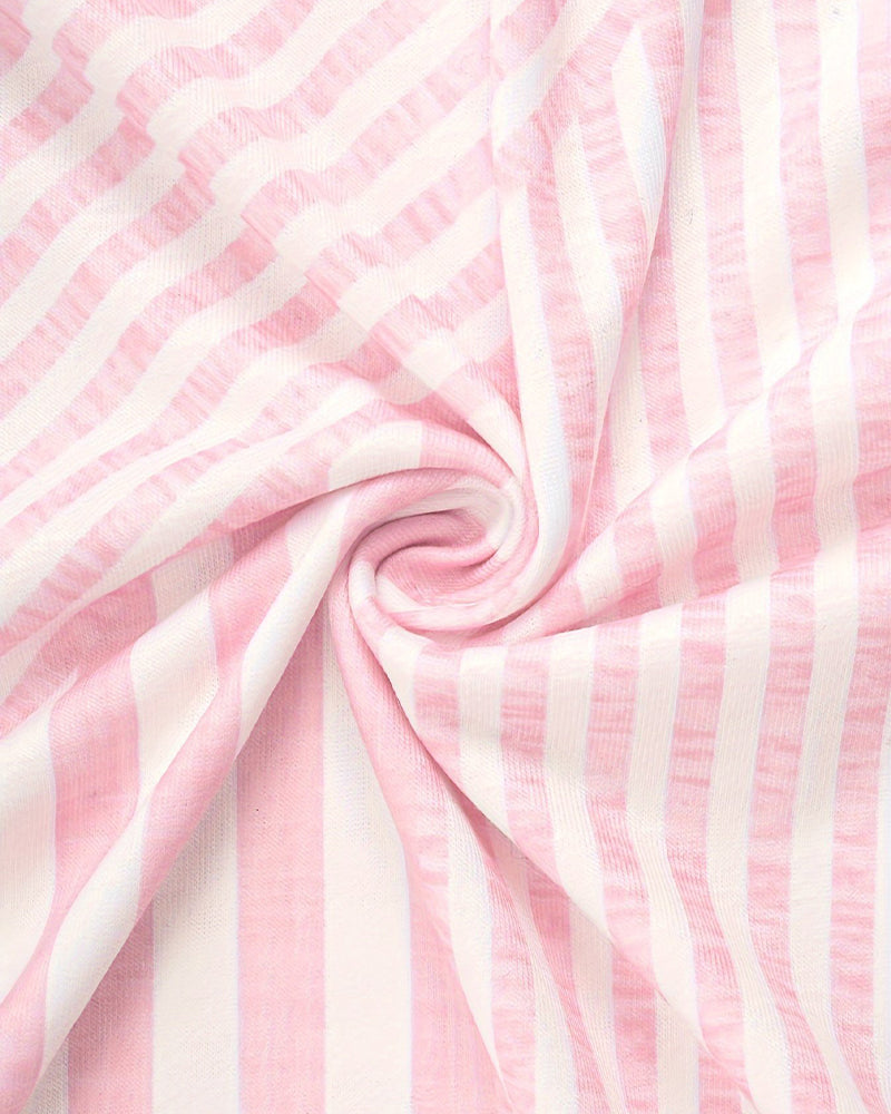 V-Neck Striped Tee