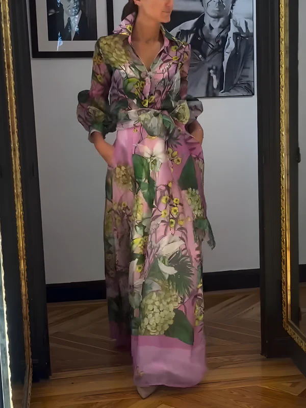 חצאית מודפסת שיקית ואופנתית