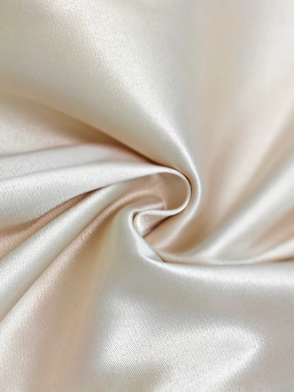 V-Neck Button-Up Vest Top with Cap Sleeves in Solid Color